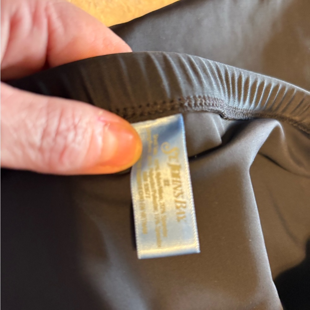 St. John's Bay Black Swim Skirt - Picture 2 of 7